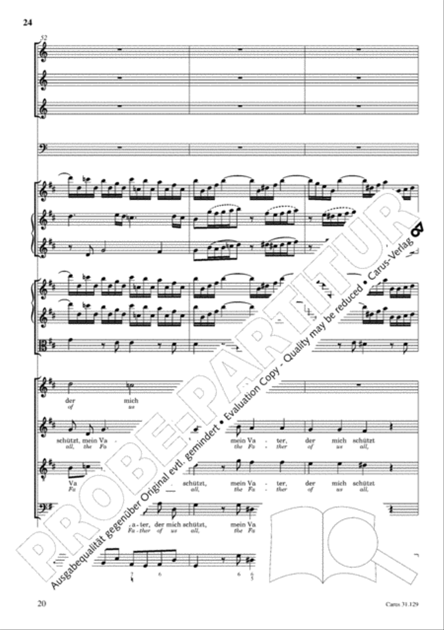 The Complete Sacred Vocal Works (Das geistliche Vokalwerk) Voice scores gallery preview page 25