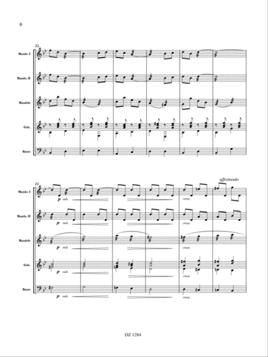 Danza e Cantabile Danza e Cantabile Orchestra scores gallery preview page 6