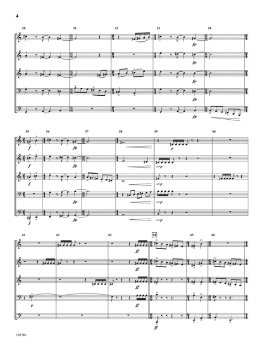 Prism Brass Ensemble scores gallery preview page 4