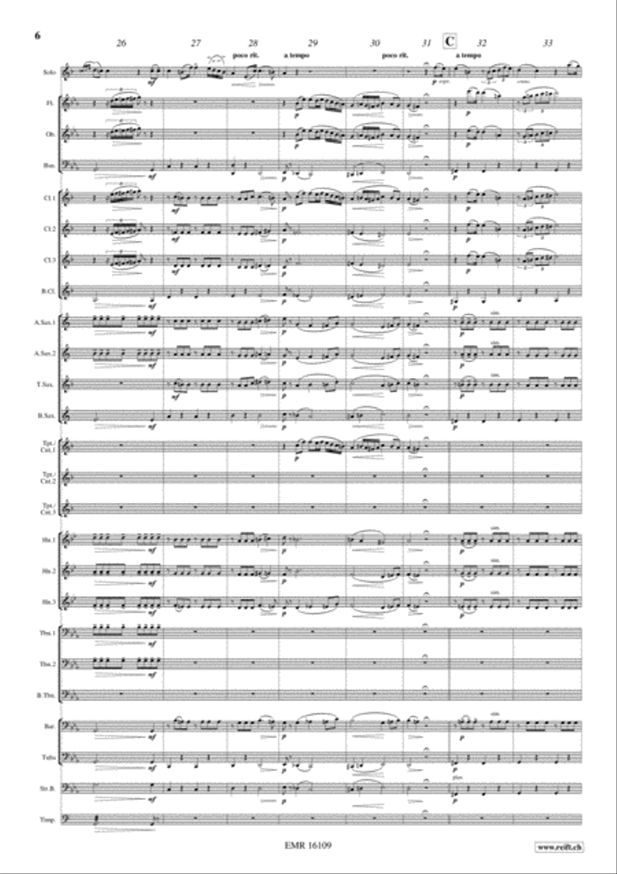 Romance Concert Band scores gallery preview page 7