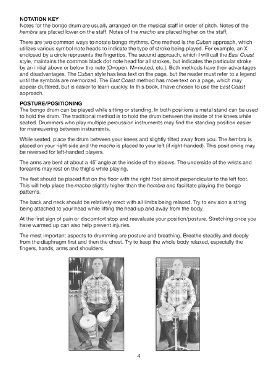 First Lessons Bongo Percussion scores gallery preview page 5