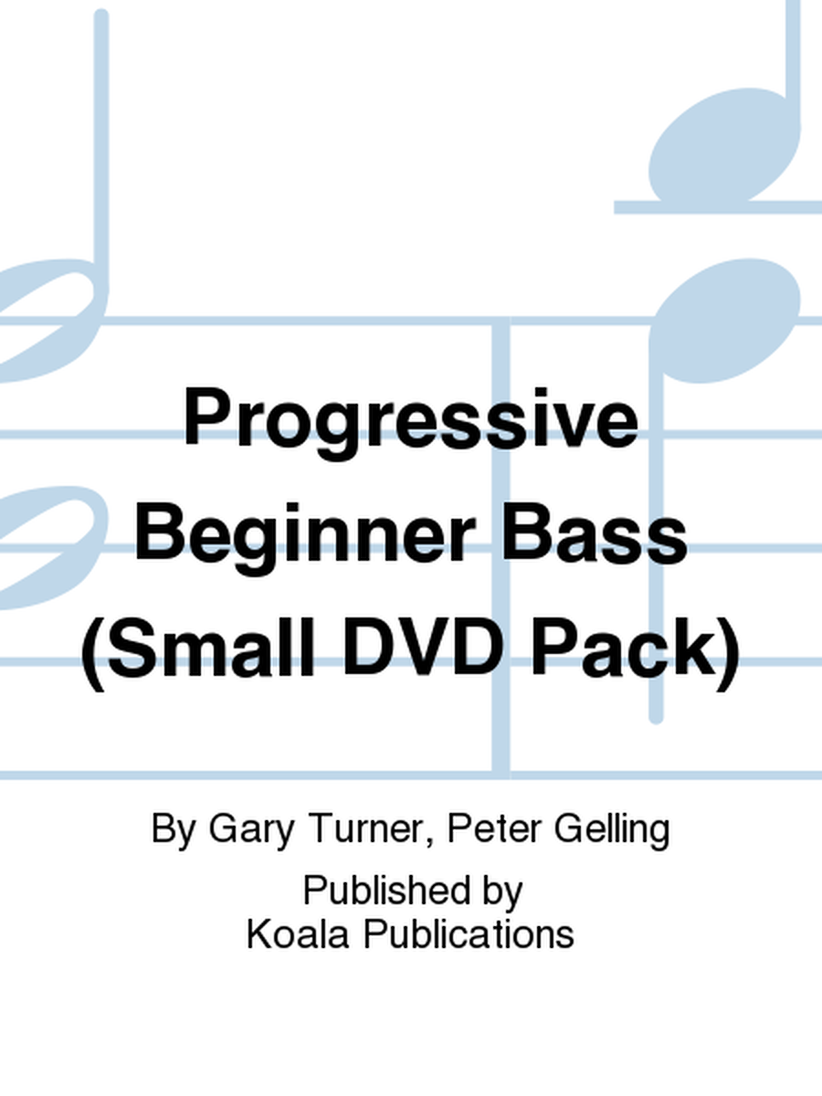 Progressive Beginner Bass (Small DVD Pack)