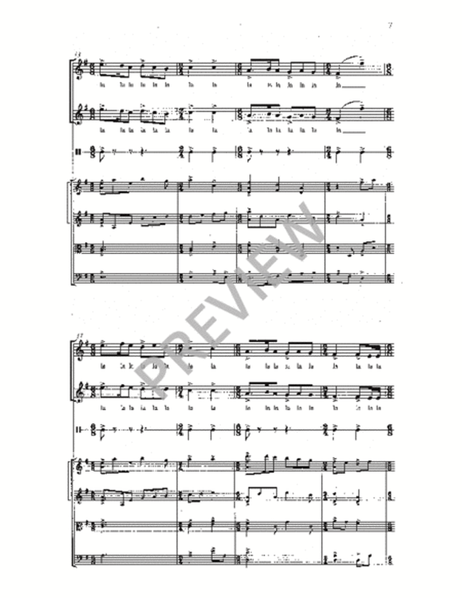 Five Hebrew Love Songs (Conductor's Full Score) image number null