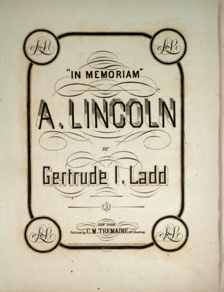 "In Memoriam" A. Lincoln