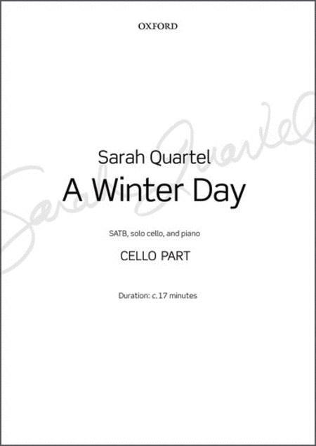 A Winter Day (cello part)