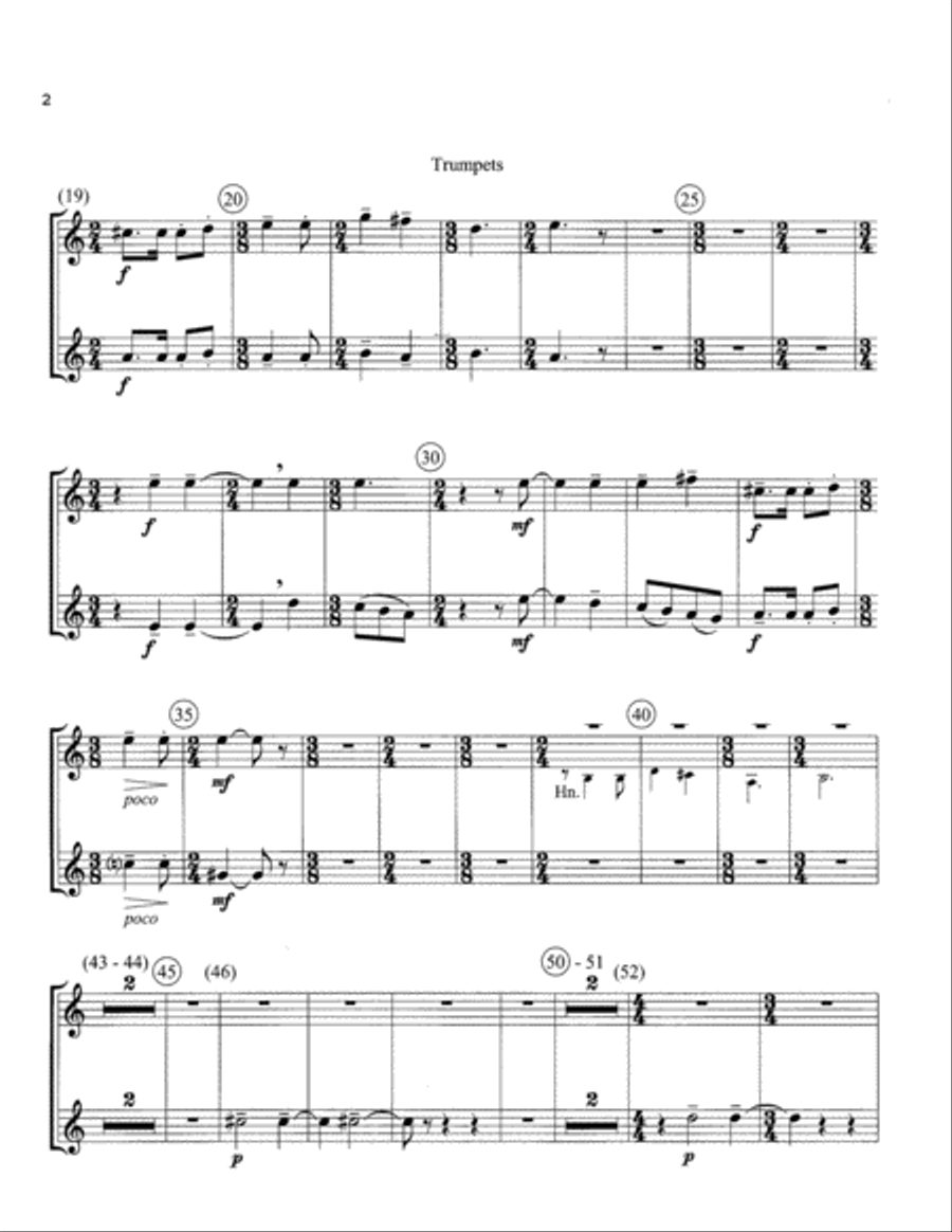 Jubilate Deo (O Be Joyful) Choir scores gallery preview page 2