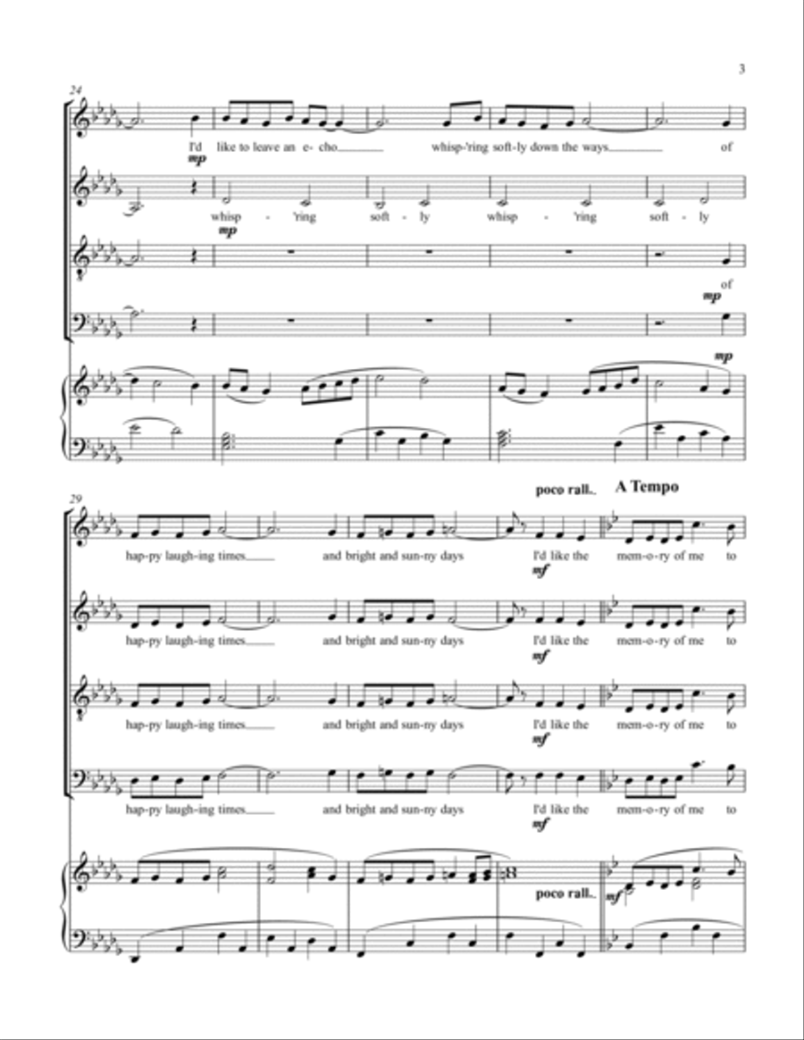 Afterglow Afterglow 4-Part scores gallery preview page 3