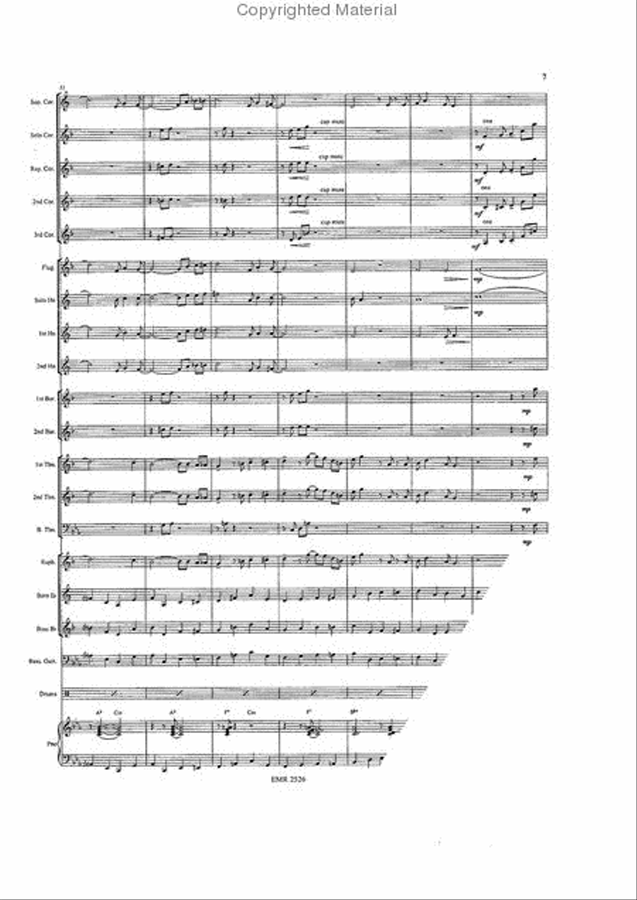 On The Sunny Side Of The Street Brass Band scores gallery preview page 7