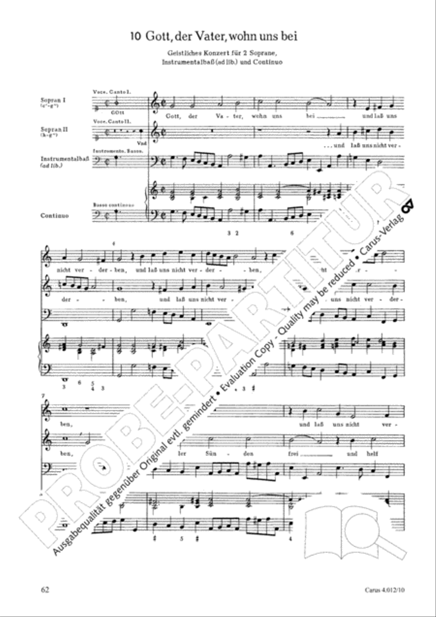 Opella Nova I. Teil 1618 Opella Nova I. Teil 1618 Collection / Songbook scores gallery preview page 63