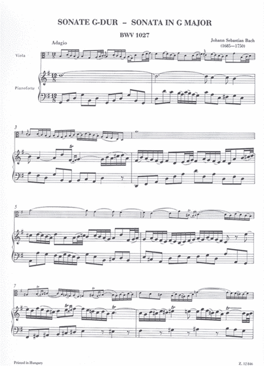 Music for Viola I - Musik für Viola I