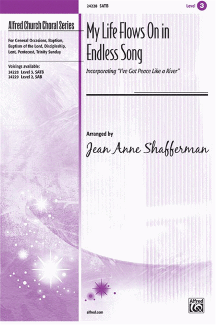 My Life Flows On in Endless Song 4-Part scores gallery preview page 1
