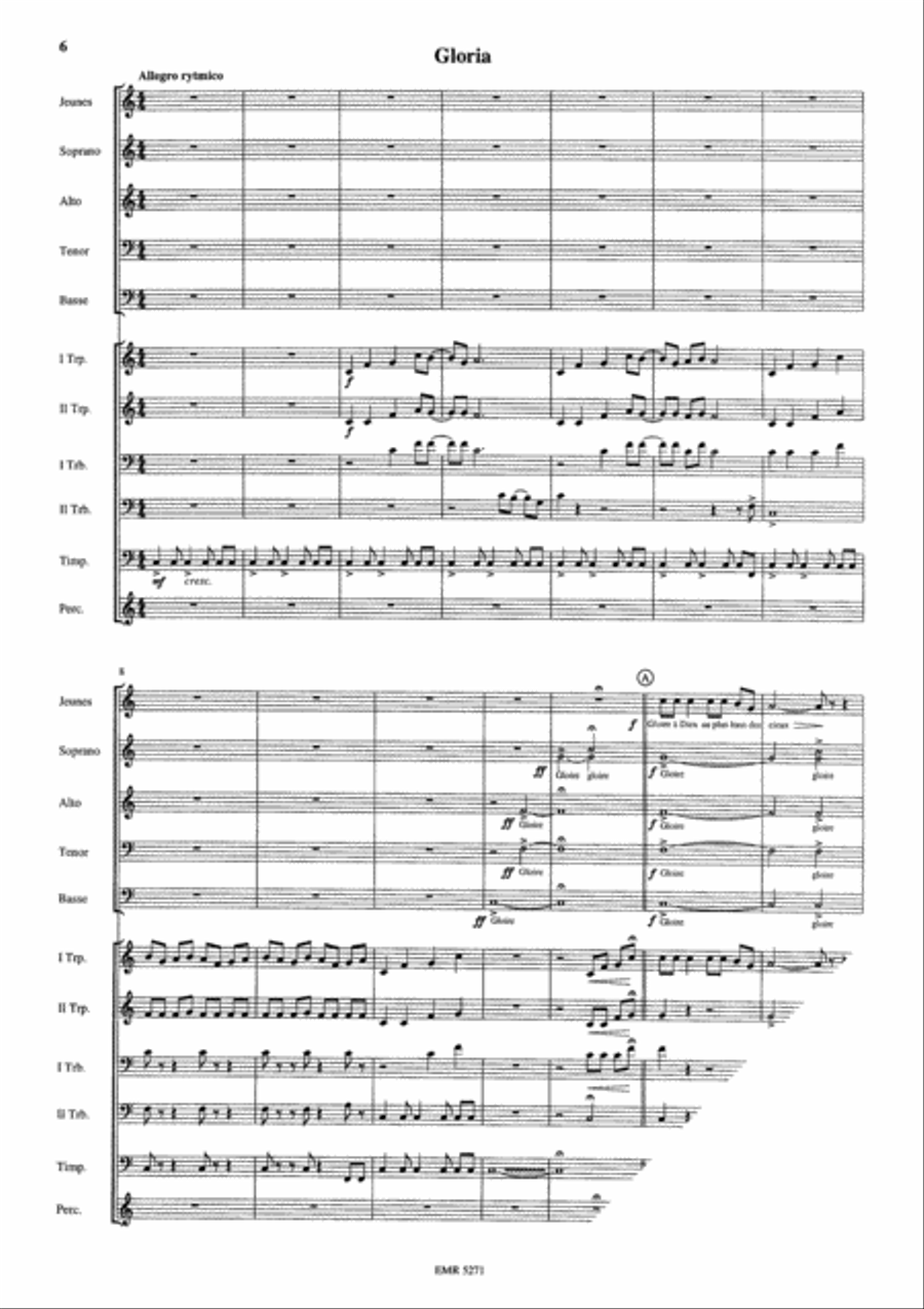 Petite Messe Solennelle Petite Messe Solennelle Children's Choir scores gallery preview page 4