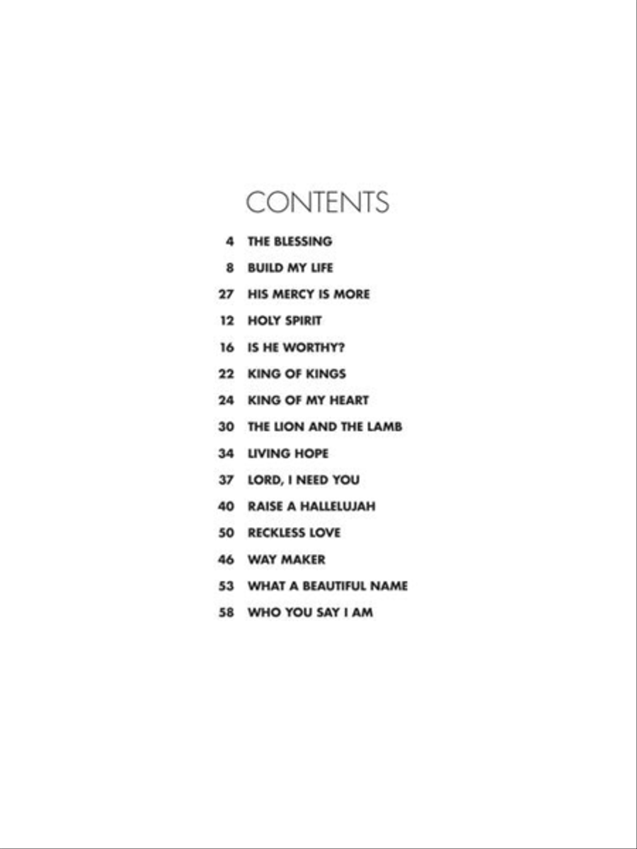 Living Hope Easy Piano scores gallery preview page 5