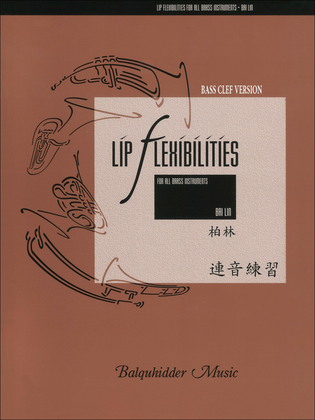 Book cover for Bass Clef Lip Flexibilities