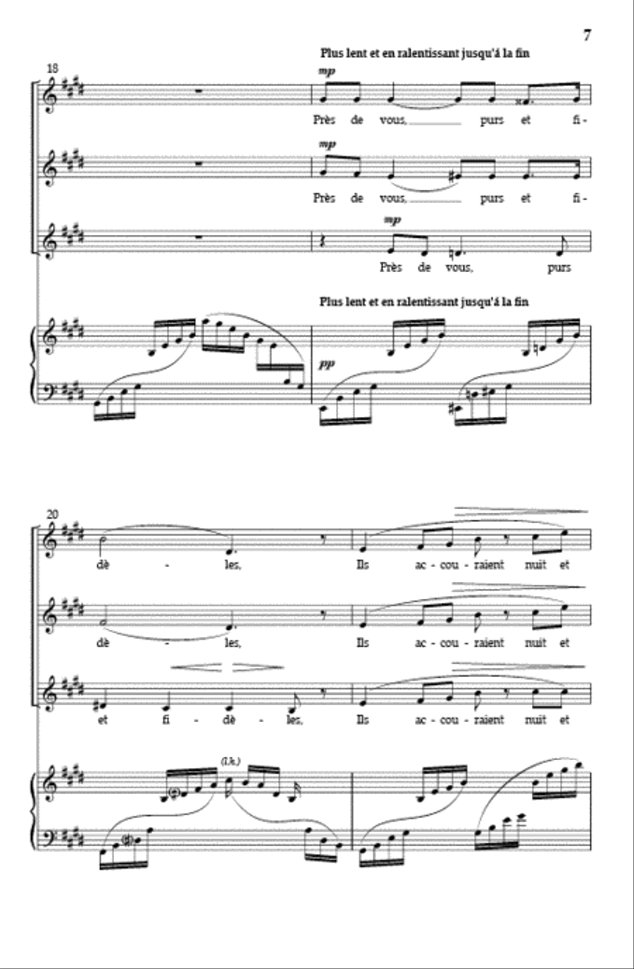 Si mes vers avaient des ailes SSA scores gallery preview page 6