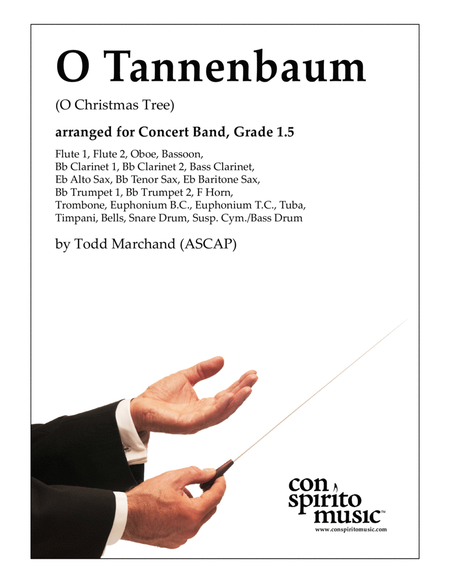 O Tannenbaum (O Christmas Tree) - concert band image number null