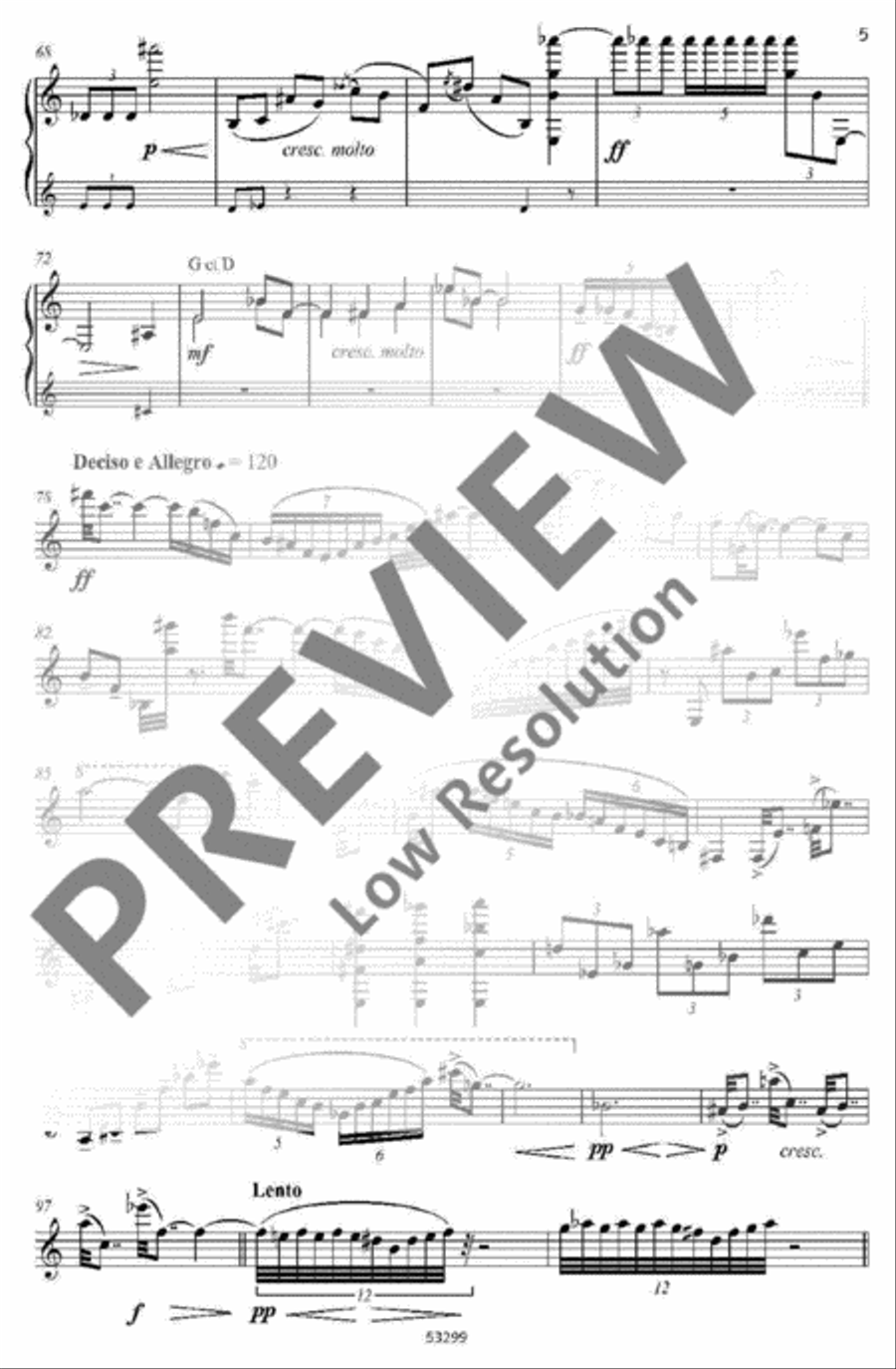 Co-Incidence Co-Incidence Violin Solo scores gallery preview page 5