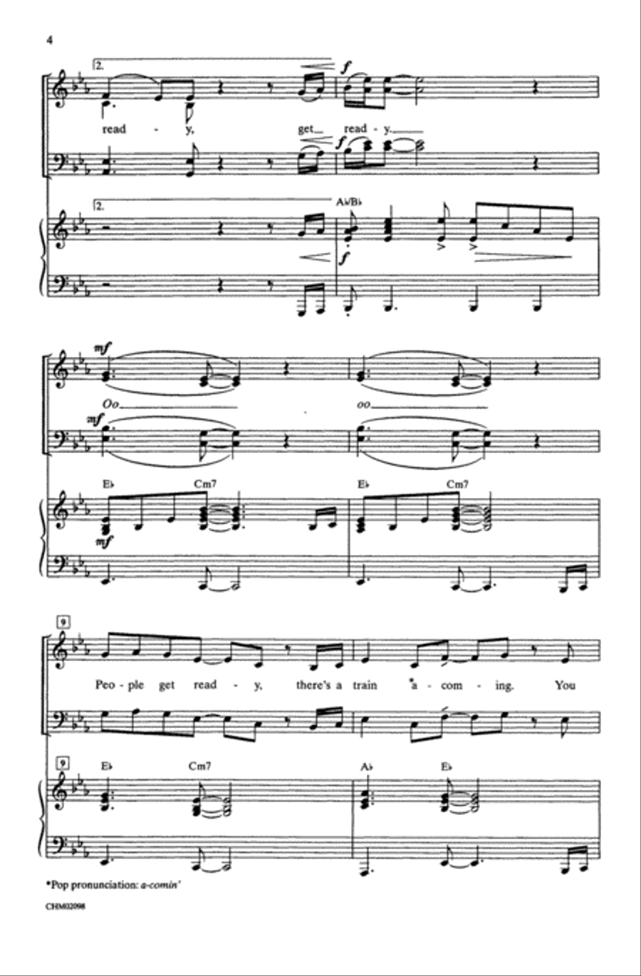 People Get Ready People Get Ready 4-Part scores gallery preview page 3