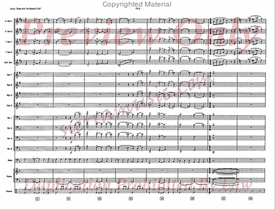 Blues And The Abstract Truth Big Band scores gallery preview page 7