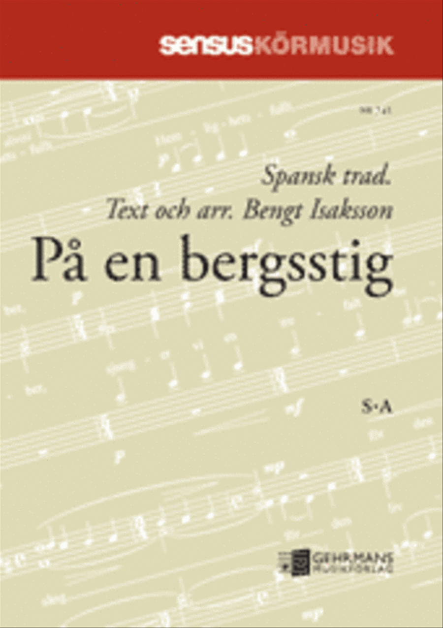 Pa en bergsstig