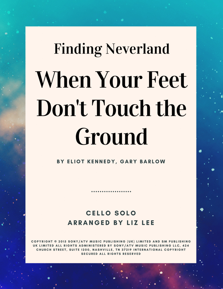 When Your Feet Don't Touch The Ground Cello Solo scores gallery preview page 1