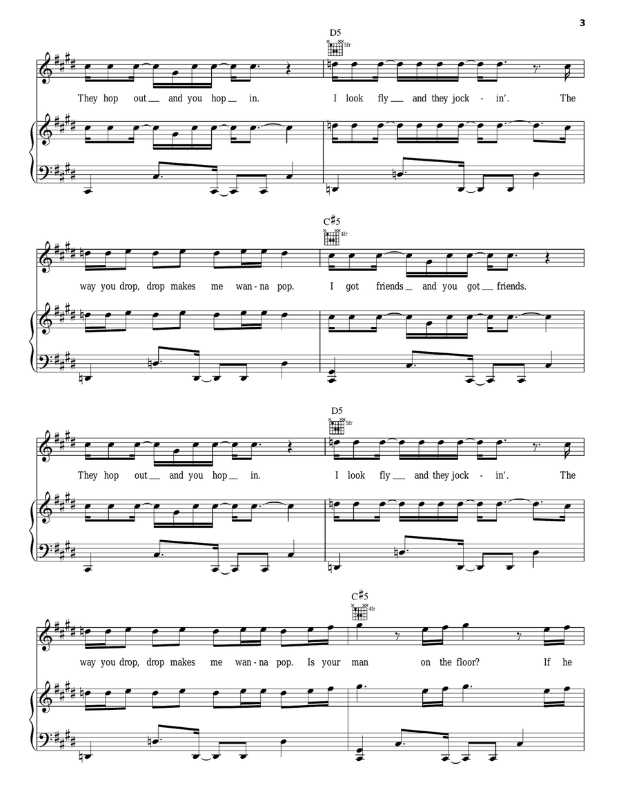 Run It! Run It! Acoustic Guitar scores gallery preview page 3