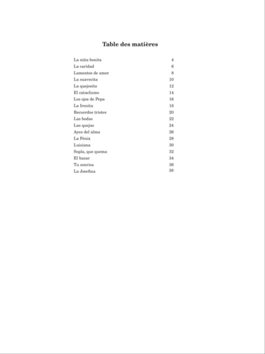 Contradanzas cubanas Contradanzas cubanas Guitar Ensemble scores gallery preview page 2