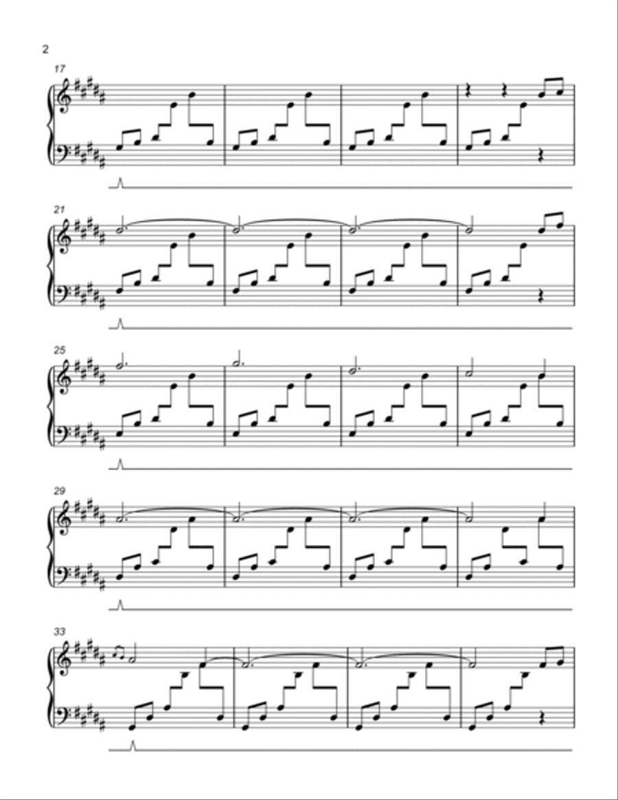 Hiányérzet Hiányérzet Piano Solo scores gallery preview page 2