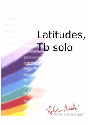 Book cover for Latitudes, Trombone Solo