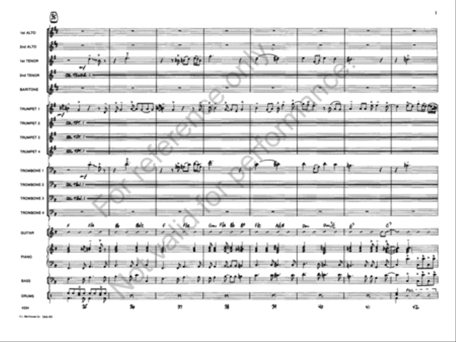 Gospel John Jazz Ensemble scores gallery preview page 7