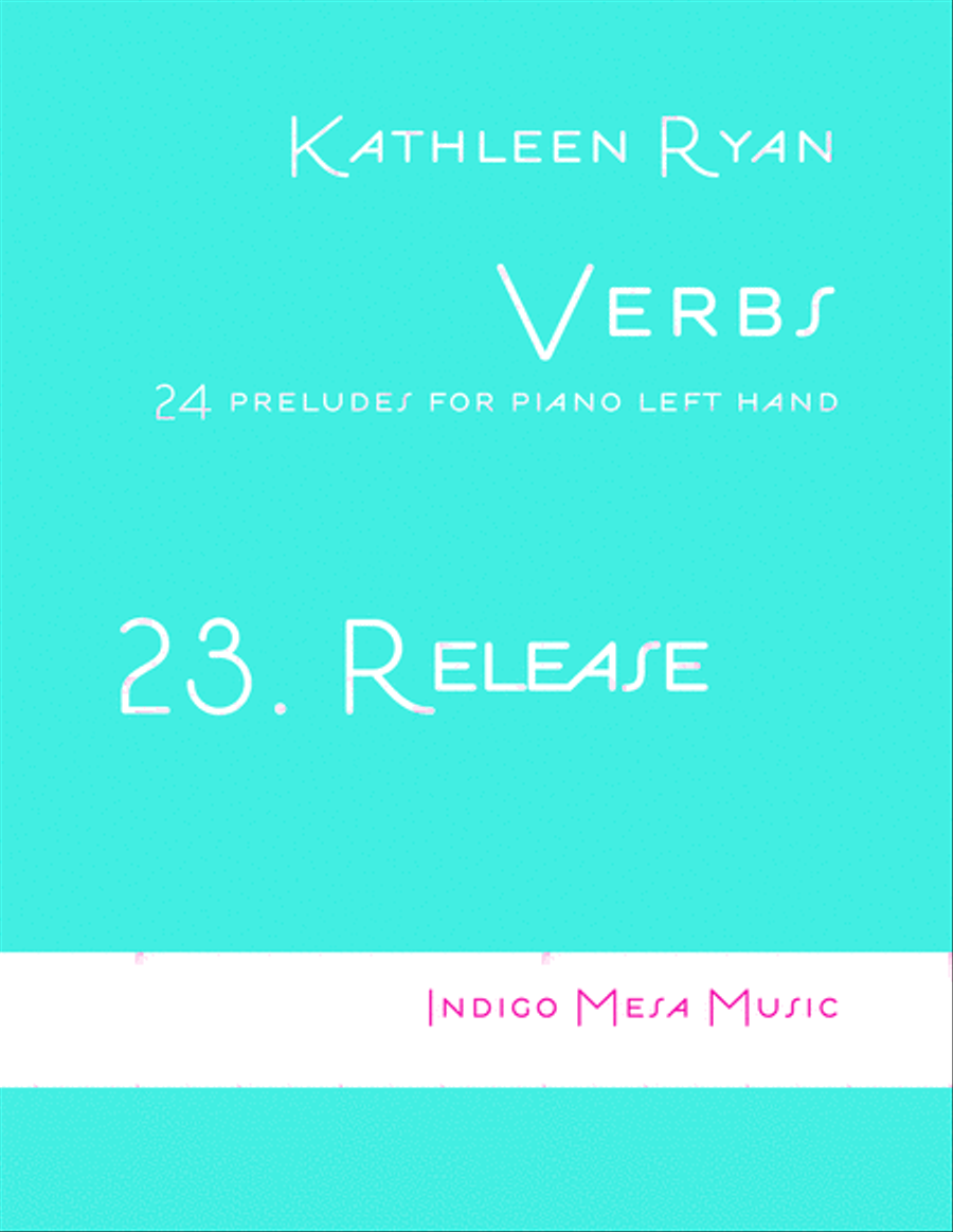 Release (Verbs 23) Piano Solo scores gallery preview page 1