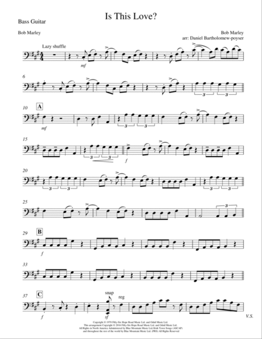 Is This Love Is This Love Full Orchestra scores gallery preview page 2