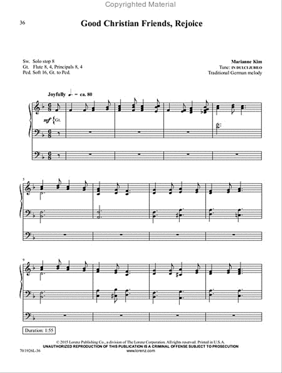 The Heart and Soul of Christmas Organ Solo scores gallery preview page 21