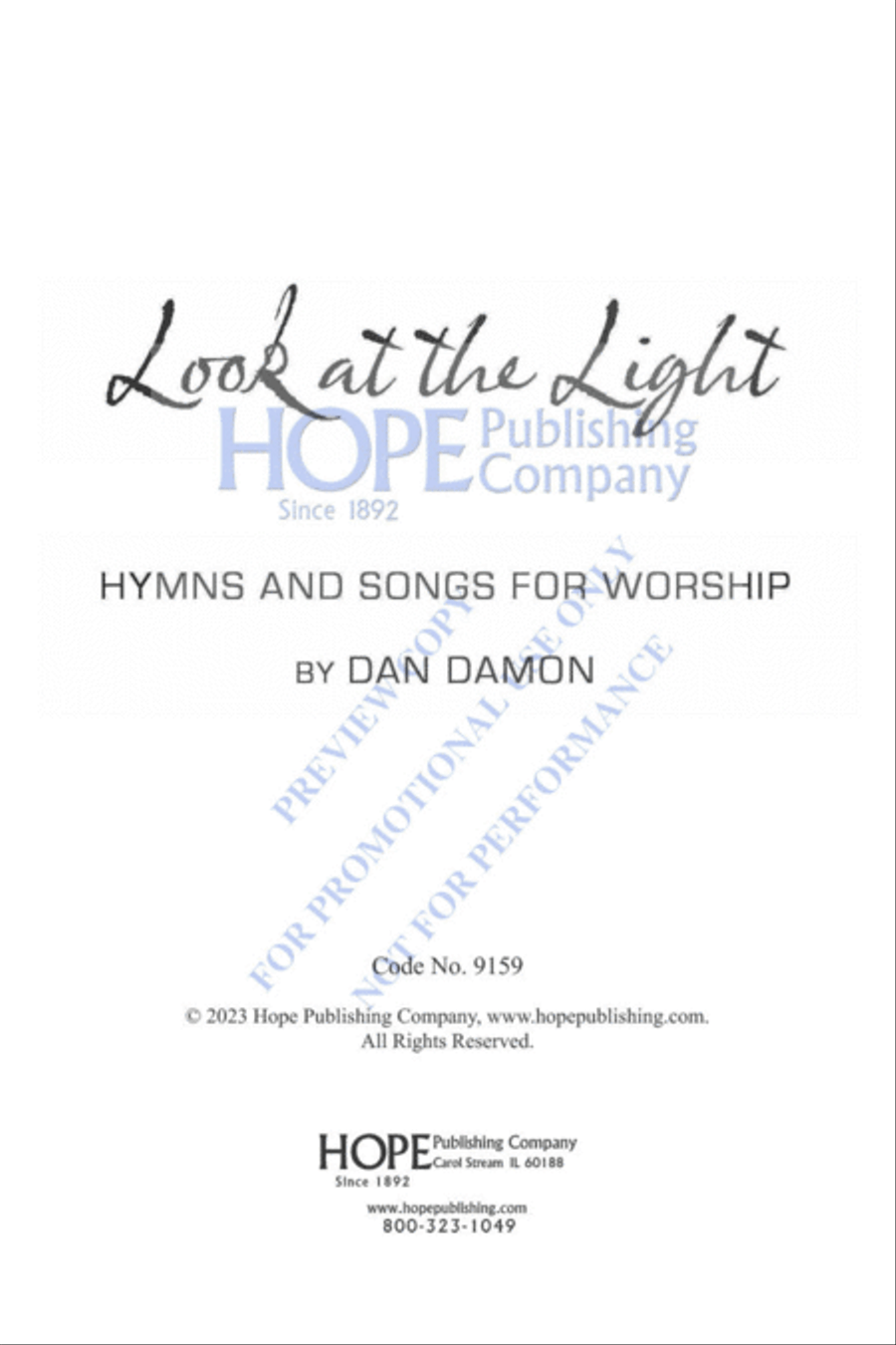 Look at the Light Collection / Songbook scores gallery preview page 3