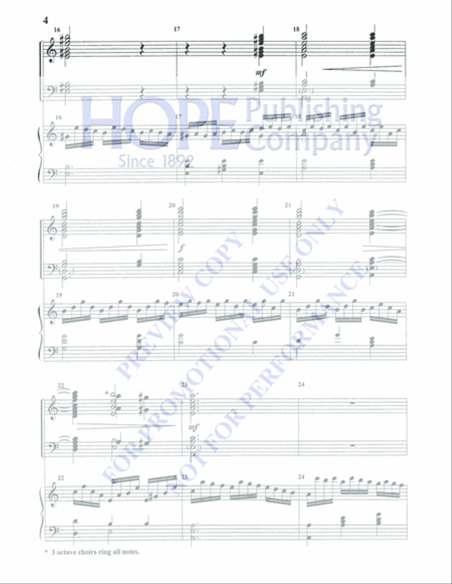 Alleluia 4-Octaves scores gallery preview page 4