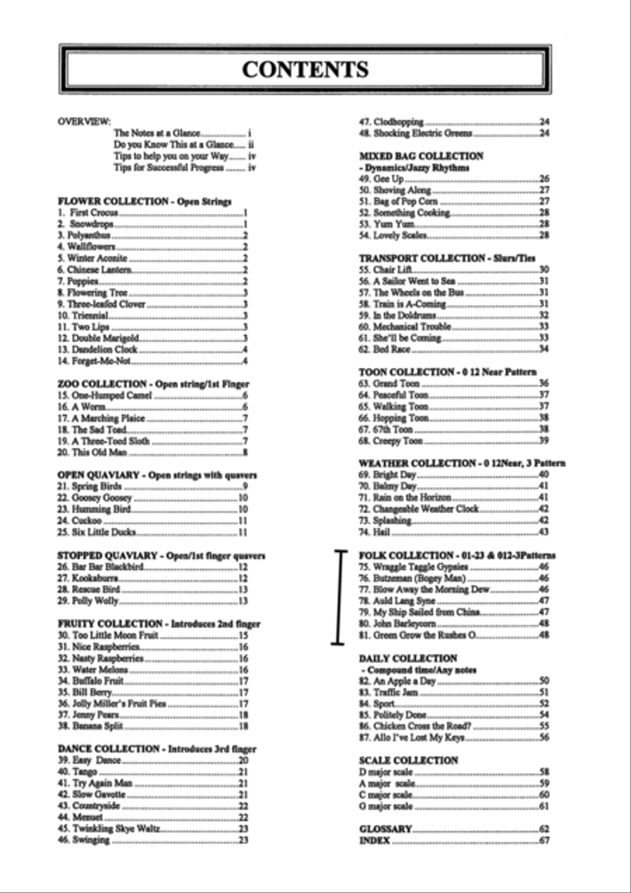 Folk Collection: Collections for Violin Volume 7 - ACCOMPANIMENT String Duet scores gallery preview page 4