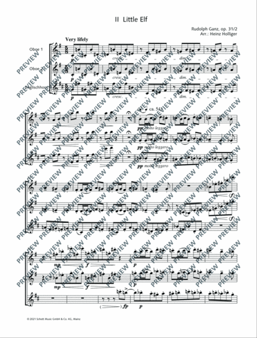 Little Sphinx and Little Elf English Horn scores gallery preview page 9