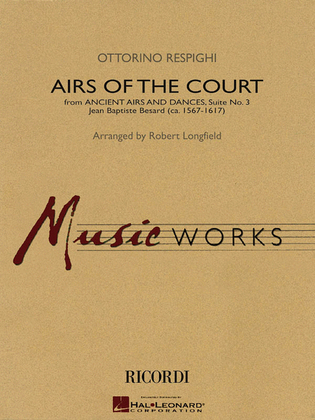 Book cover for Airs of the Court (from Ancient Airs and Dances, Suite No. 3)