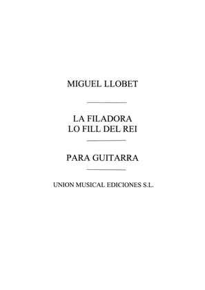 Book cover for La Filadora/ Lo Fill Del Rei