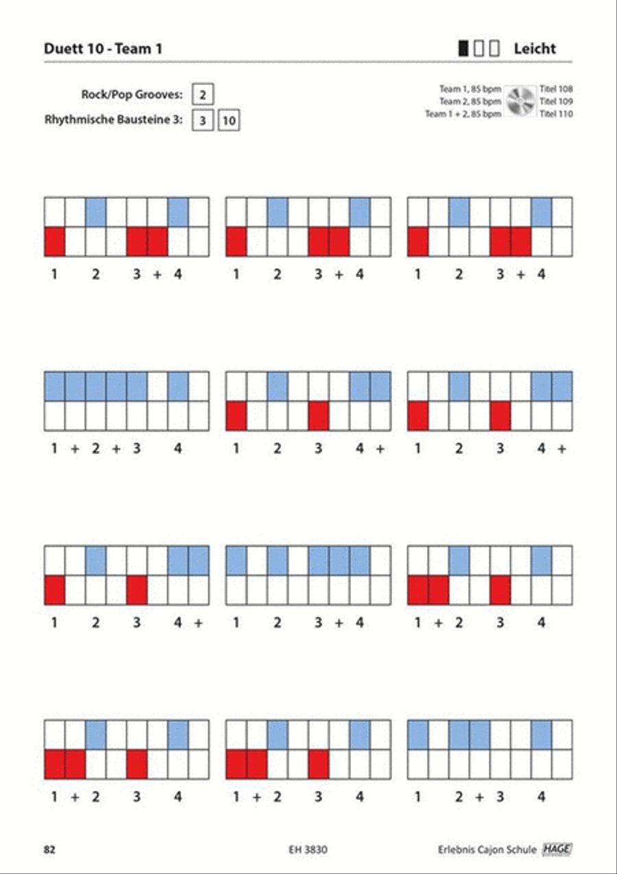 Erlebnis Cajon Schule Erlebnis Cajon Schule CD scores gallery preview page 3