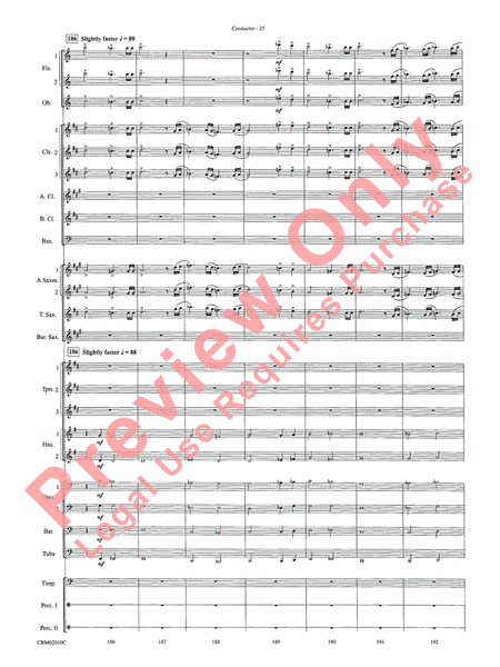 The Lord of the Rings: The Fellowship of the Ring, Concert Medley from by Howard Shore Concert Band - Sheet Music
