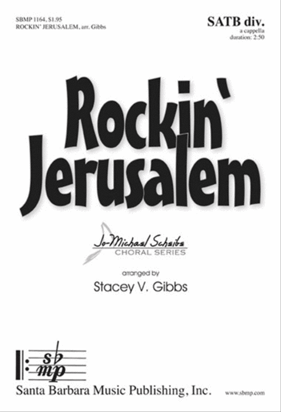 Rockin' Jerusalem - SATB divisi Octavo Divisi scores gallery preview page 1