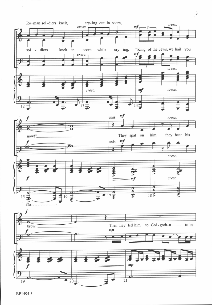 A Scarlet Robe 4-Part scores gallery preview page 3