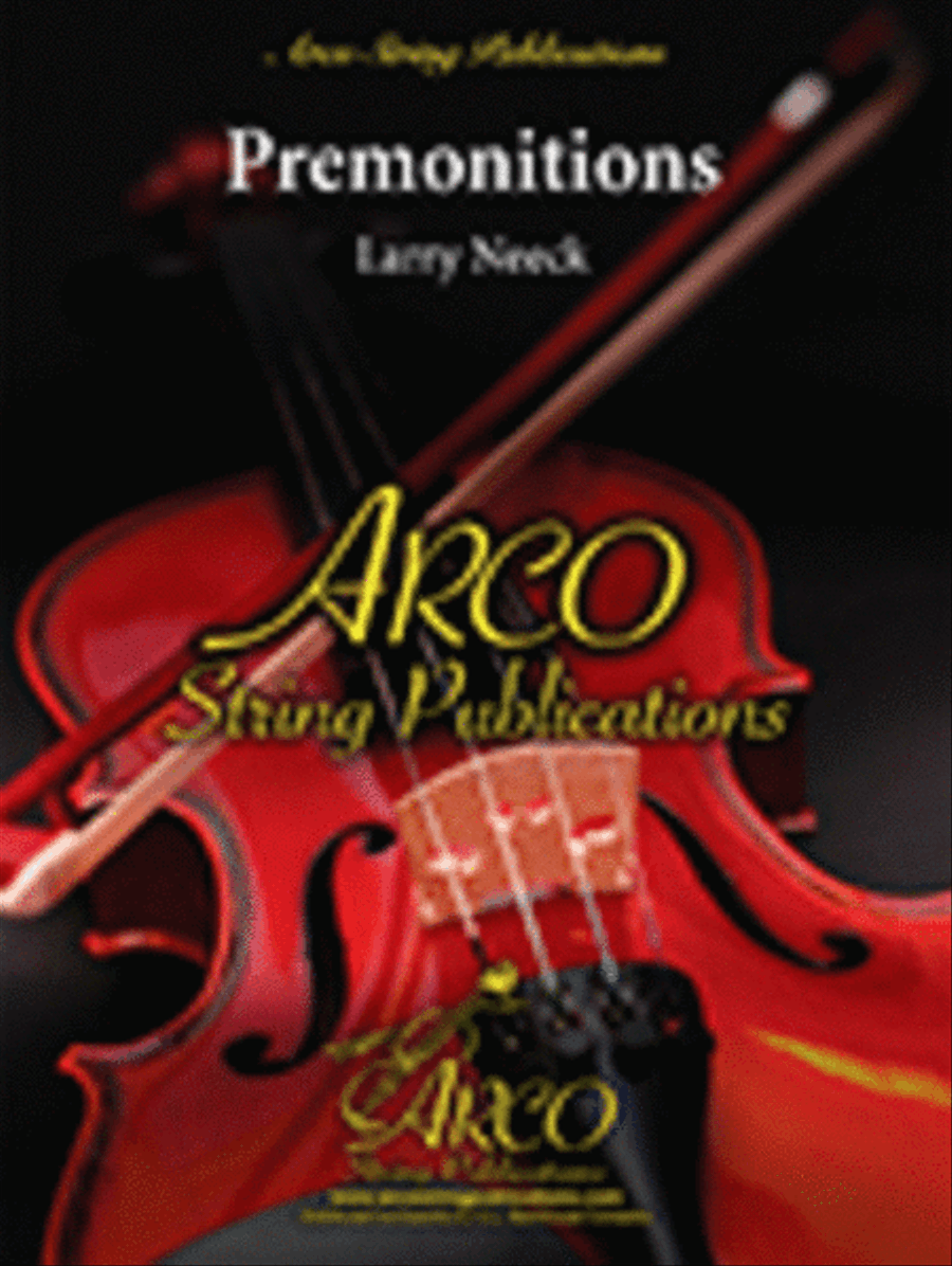 Premonitions String Orchestra scores gallery preview page 1