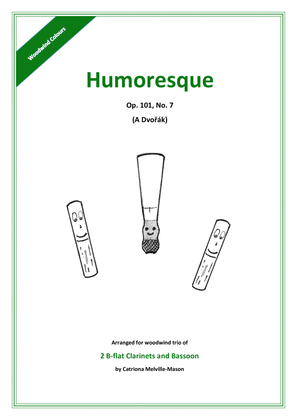 Book cover for Humoresque (2 clarinets and bassoon)