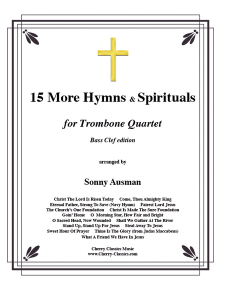 15 More Hymns and Spirtuals-Bass Clef