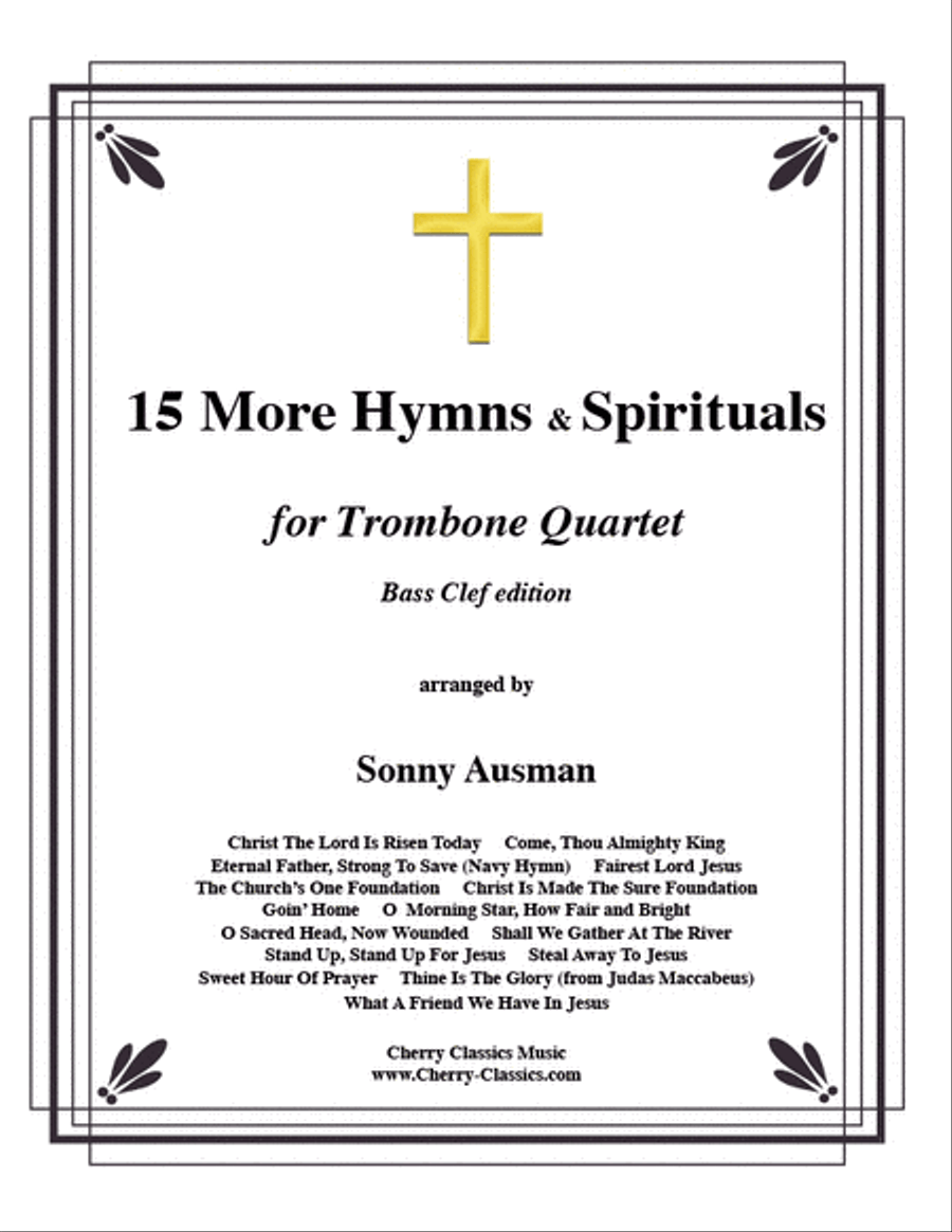 15 More Hymns and Spirtuals-Bass Clef