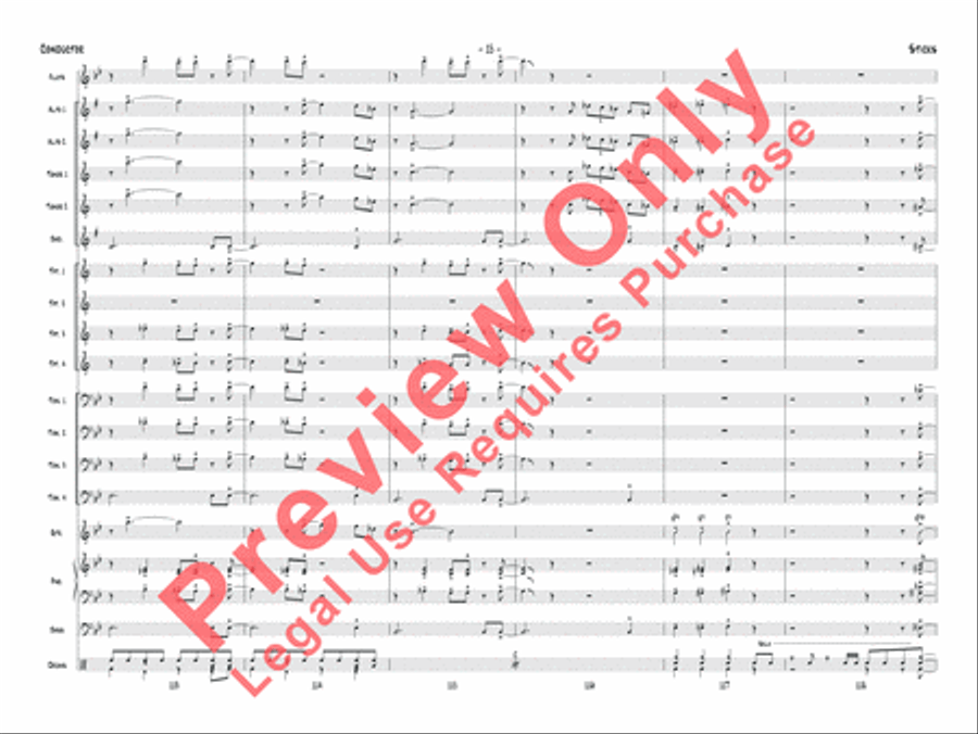Sticks Sticks Jazz Ensemble scores gallery preview page 34