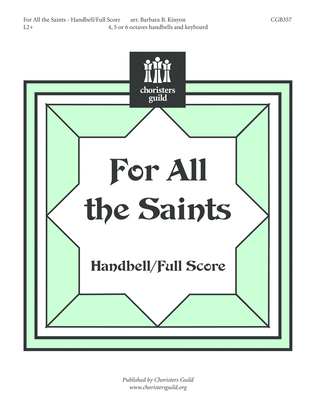 For All the Saints - 4-6 oct Handbell Part/Score