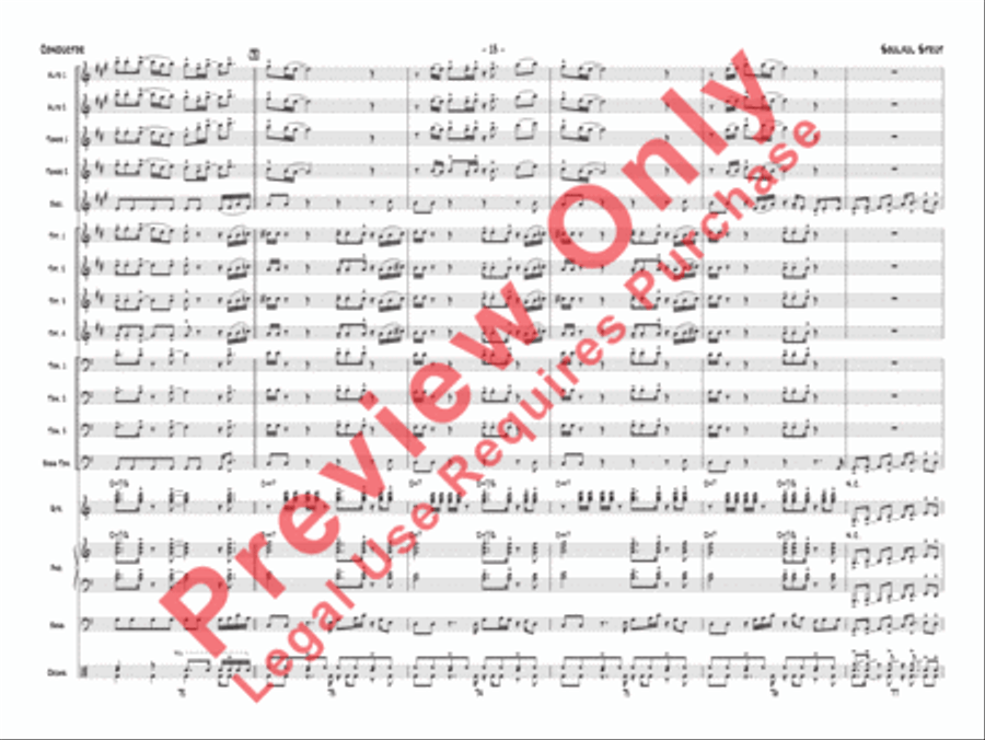 Soulful Strut Jazz Ensemble scores gallery preview page 14